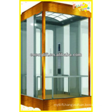 high quality panoramic elevator with machine roomless